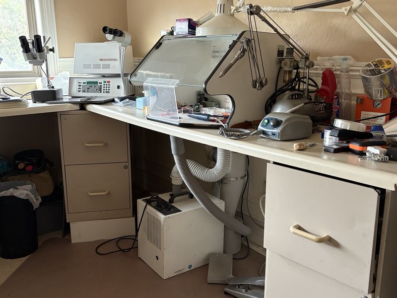 Complete Dental Lab Workstation + Ney Centurion Q50 Furnace