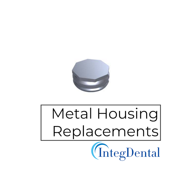 Overdenture Metal Housing Replacement 4PK